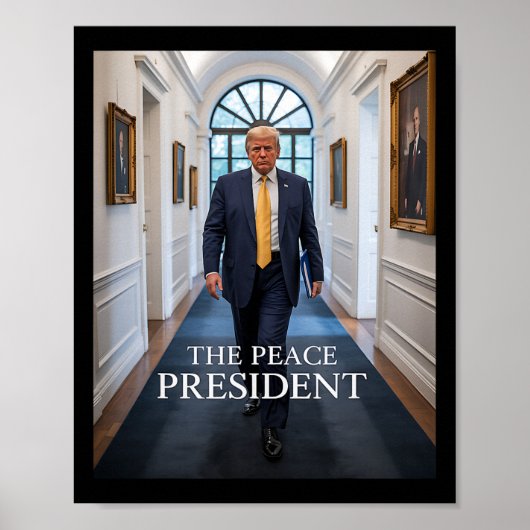 平和の大統領、トランプ・ピース大統領 _1 ポスター (正面)