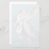 平和の天使のビンテージポスターが復元される 便箋 (正面/裏面)