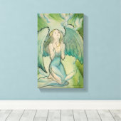 平和の天使 キャンバスプリント (インサイチュ (ウッドフロア))