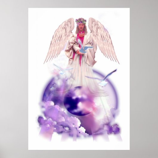 平和の天使 ポスター (正面)