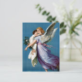 平和の天使 ヴィンテージポスター 修復済み ポストカード (スタンド正面)