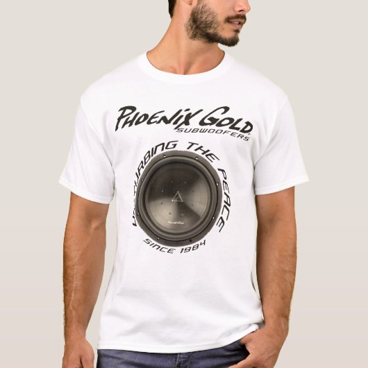 平和の妨害 Tシャツ (正面)