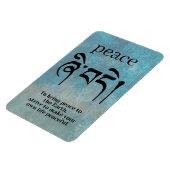 平和の定義 マグネット (左側)