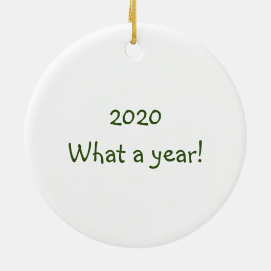 平和の希望の喜びマスクされたトナカイ セラミックオーナメント (裏面)