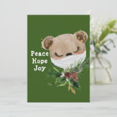 平和の希望の喜び仮面クマ シーズンカード (スタンド正面)