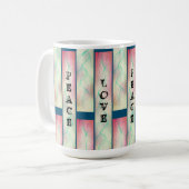 平和の希望ラブマグ コーヒーマグカップ (正面左)