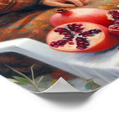 平和の影 |古いパレスチナのカップル ポスター (角)