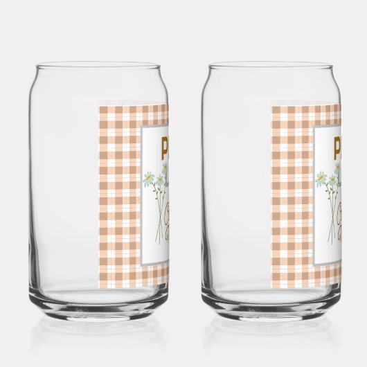 平和の愛とカントリーミュージック ガラス缶 (右)