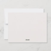 平和の愛と抱擁 |クリスマスミニマルの写真 シーズンカード (裏面)