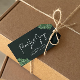 「平和の愛の喜び」クリスマス ギフトタグ