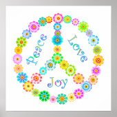 平和の愛の喜び ポスター (正面)