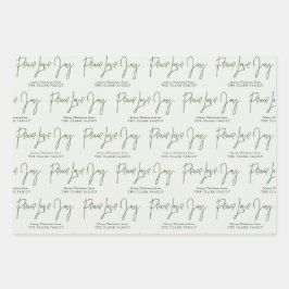 「平和の愛の喜び」 ラッピングペーパーシート