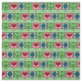 平和の愛の地 ファブリック (見本)