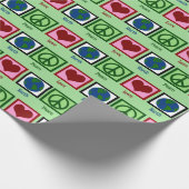 平和の愛の地 ラッピングペーパー (角)