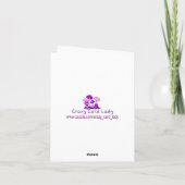 平和の愛の幸福 カード (裏面)