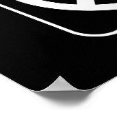 平和の愛の幸福 ポスター (角)