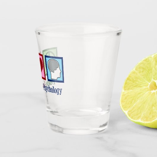 平和の愛の心理学 ショットグラス (右)