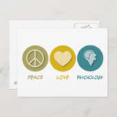 平和の愛の心理学 ポストカード (正面/裏面)