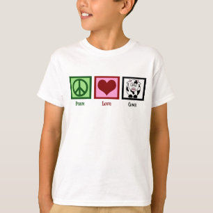 平和の愛の牛 Tシャツ