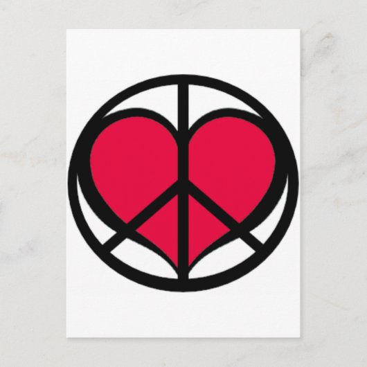 平和の愛 ポストカード (正面)