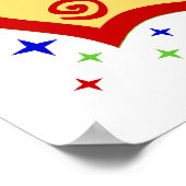 ..平和の手 ポスター (角)