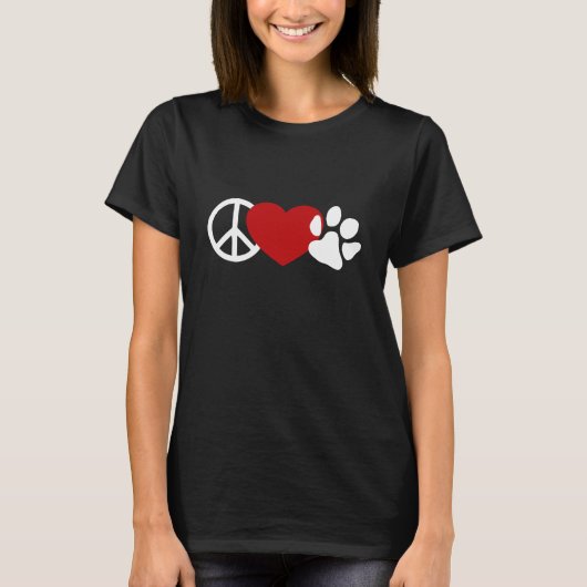 平和の手 Tシャツ (正面)