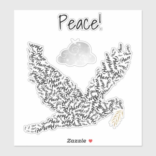 平和の日 シール (シート)