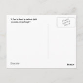 平和の時のはがき ポストカード (裏面)