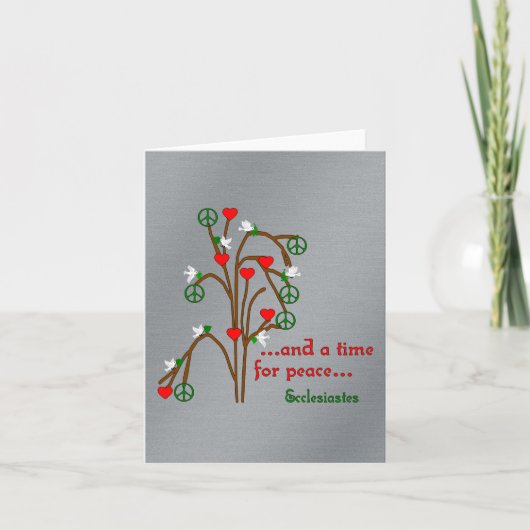 平和の時 カード (正面)