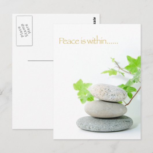 平和の概念 ポストカード (正面/裏面)