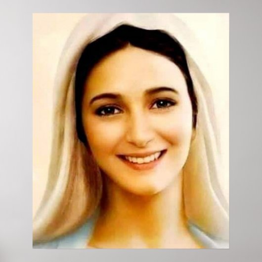 平和の母、平和の女王 ポスター (正面)