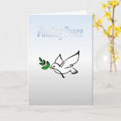 平和の発見 カード (黄色い花)