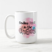 平和の発見 コーヒーマグカップ (左)