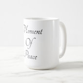 平和の瞬間 コーヒーマグカップ (正面右)