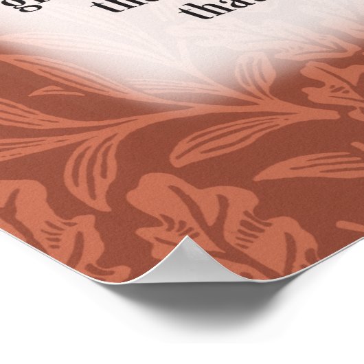 平和の祈りの言葉 – アッシジの聖フランシス ポスター (角)