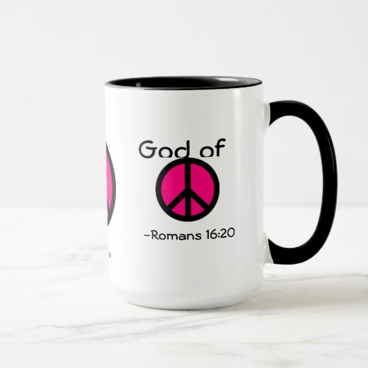 平和の神サインgotGod316.com マグカップ (右)