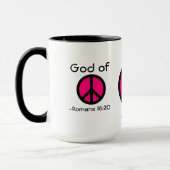 平和の神サインgotGod316.com マグカップ (左)