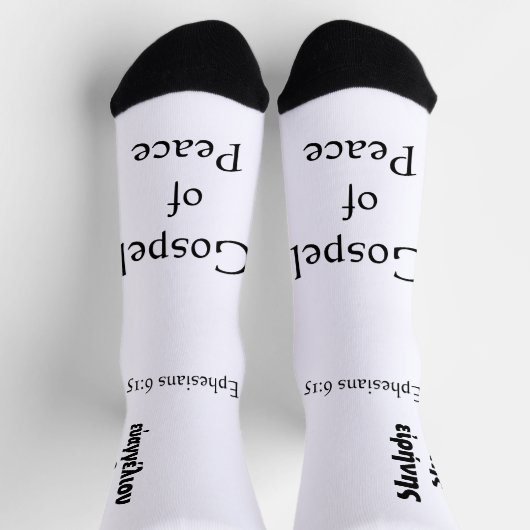 平和の福音 ソックス (上部)