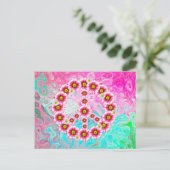 平和の花はがき ポストカード (スタンド正面)