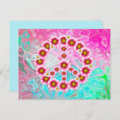 平和の花はがき ポストカード (正面/裏面)