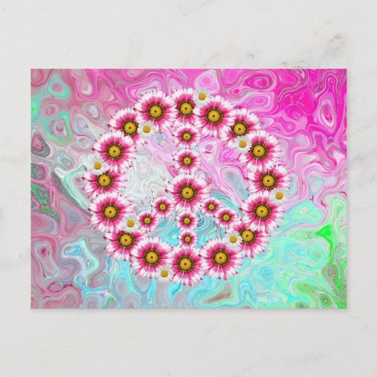 平和の花はがき ポストカード (正面)