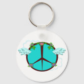 平和の花 キーホルダー (裏面)