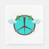 平和の花 スタンダードランチョンナプキン (正面)