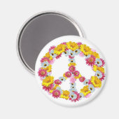 平和の花 マグネット (正面/裏面)