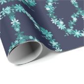 平和の記号,青 ラッピングペーパー (ロールコーナー)