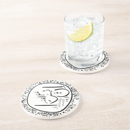 平和の訪れ者 コースター (側面)