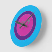 平和の象徴 ラウンド壁時計 (傾斜)