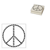 平和の象徴 ラバースタンプ (押印)