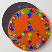 平和の象徴 缶バッジ (正面&裏面)