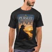 平和の追求 Tシャツ (正面)